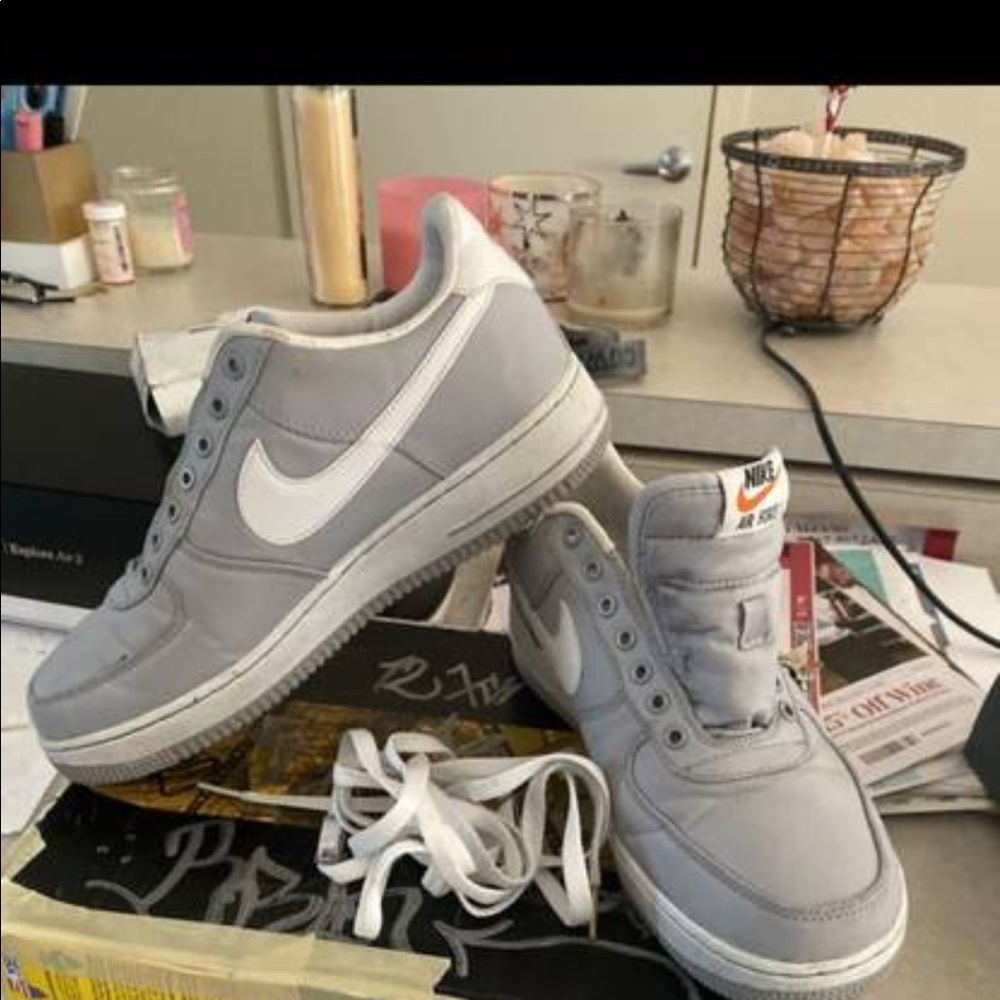 Nike Air Force ones All nylon size 8.5